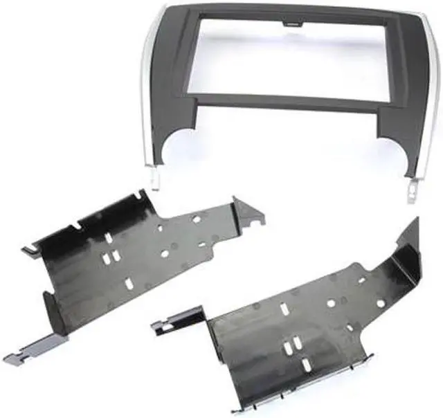 Alt view image 2 of 5 - Metra 108-TO4 Double DIN Dash Kit For Toyota Camry 2015 - 2017 Black Matte