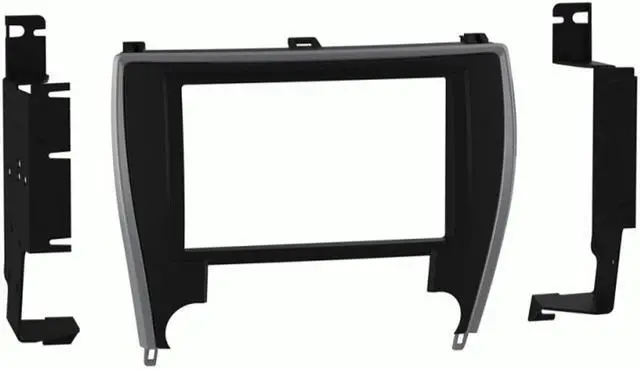 Main image of Metra 108-TO4 Double DIN Dash Kit For Toyota Camry 2015 - 2017 Black Matte