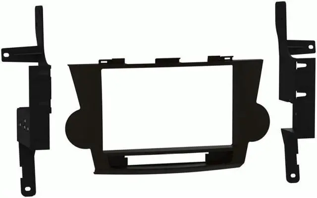 Main image of Metra 108-TO3B Double DIN Dash kit For Toyota Highlander 2008 - 2012 Matte Black
