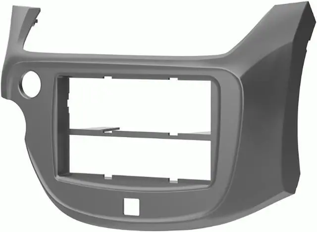 Alt view image 7 of 11 - Metra 99-7877S Single or Double DIN Installation Dash Kit for 2009-up Honda Fit