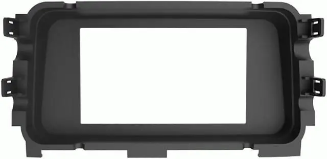 Alt view image 2 of 5 - Metra 99-7636B Single DIN Car Stereo Dash Kit for Select 2018-2021 Nissan Kicks Vehicle - Matte Black