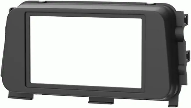 Alt view image 3 of 5 - Metra 99-7636B Single DIN Car Stereo Dash Kit for Select 2018-2021 Nissan Kicks Vehicle - Matte Black