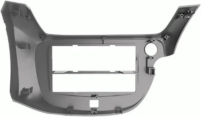 Alt view image 6 of 11 - Metra 99-7877S Single or Double DIN Installation Dash Kit for 2009-up Honda Fit