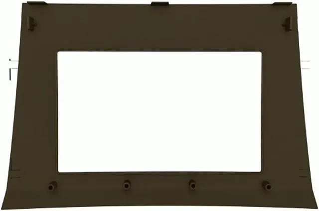 Alt view image 3 of 7 - Metra 95-6556DK Double DIN Car Stereo Dash Kit for 2006-2007 Jeep Commander Vehicles