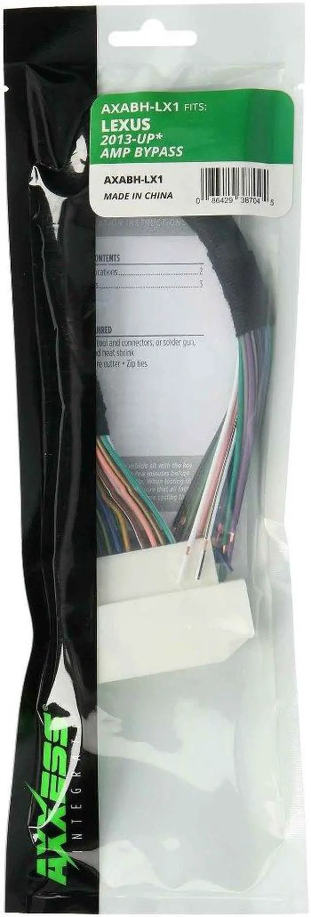 Alt view image 4 of 4 - Metra AXABH-LX1 Amplifier Bypass Harness for Select  2013-Up Lexus Vehicles
