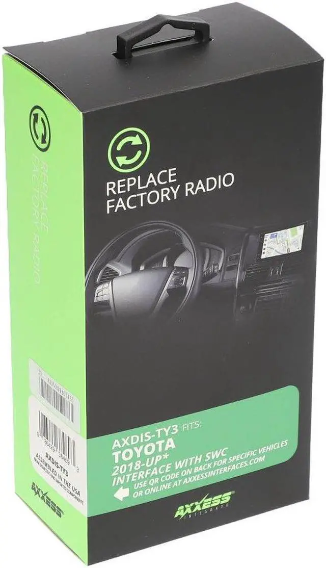 Alt view image 4 of 5 - Axxess AXDIS-TY3 Data Interface Harness with SWC for Select 2018-up Toyota Vehicles
