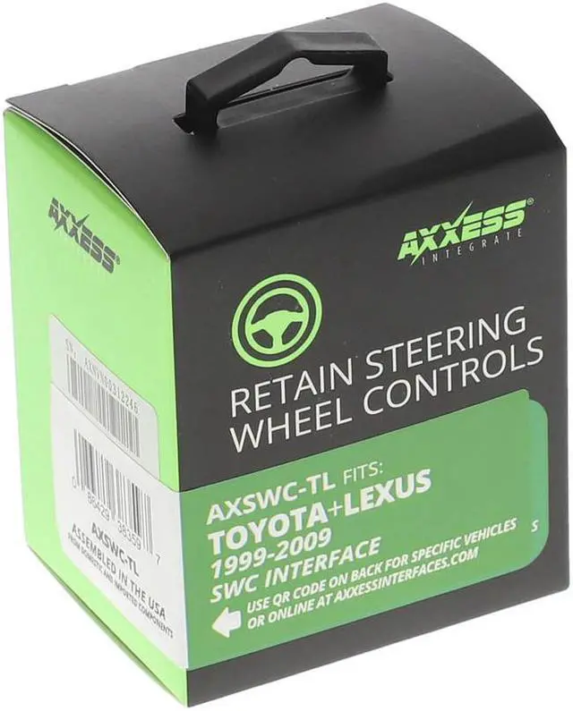 Alt view image 2 of 5 - Axxess AXSWC-TL Steering Wheel Control Interface Toyota Lexus 1999-2009
