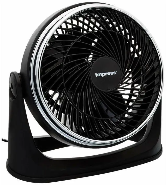 Main image of IMPRESS 9" Black Ultra Velocity Fan (IM-718TC)
