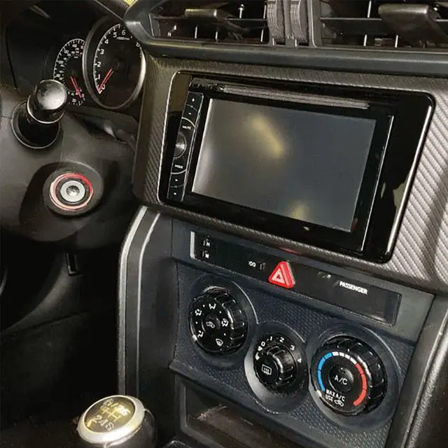 Alt view image 6 of 6 - Metra 95-8912HG Double DIN Car Stereo Dash Kit for 2016-2022 Subaru BRZ Vehicles