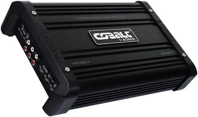 Alt view image 3 of 8 - ORION CBT2000.4 Orion Cobalt 4 Channel Amplifier 2000 Watts Max