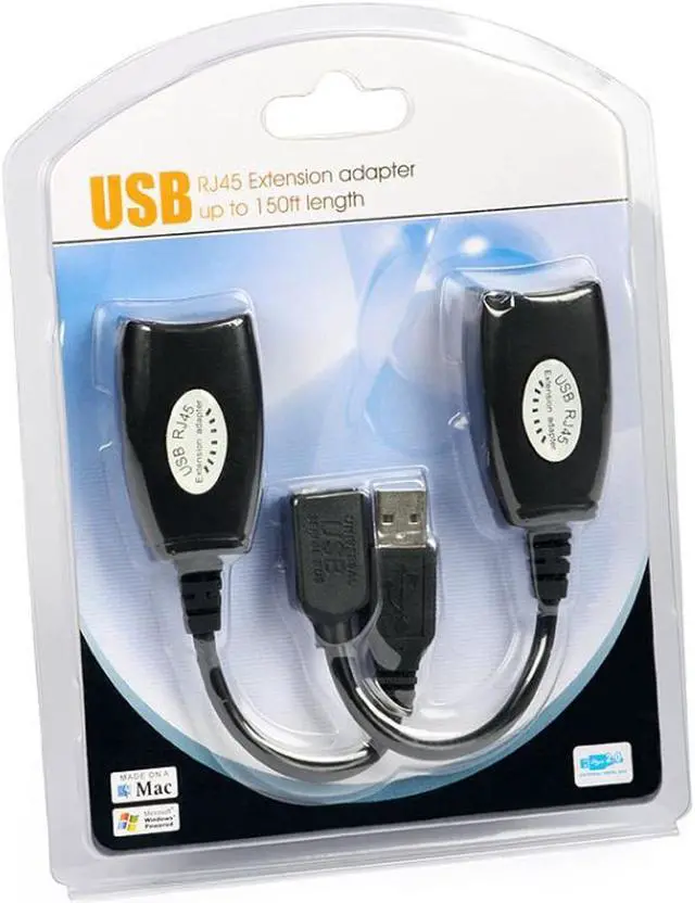 Alt view image 5 of 6 - SABRENT USB-RJXT USB Extension cable over Cat5e RJ45 Extender adapter