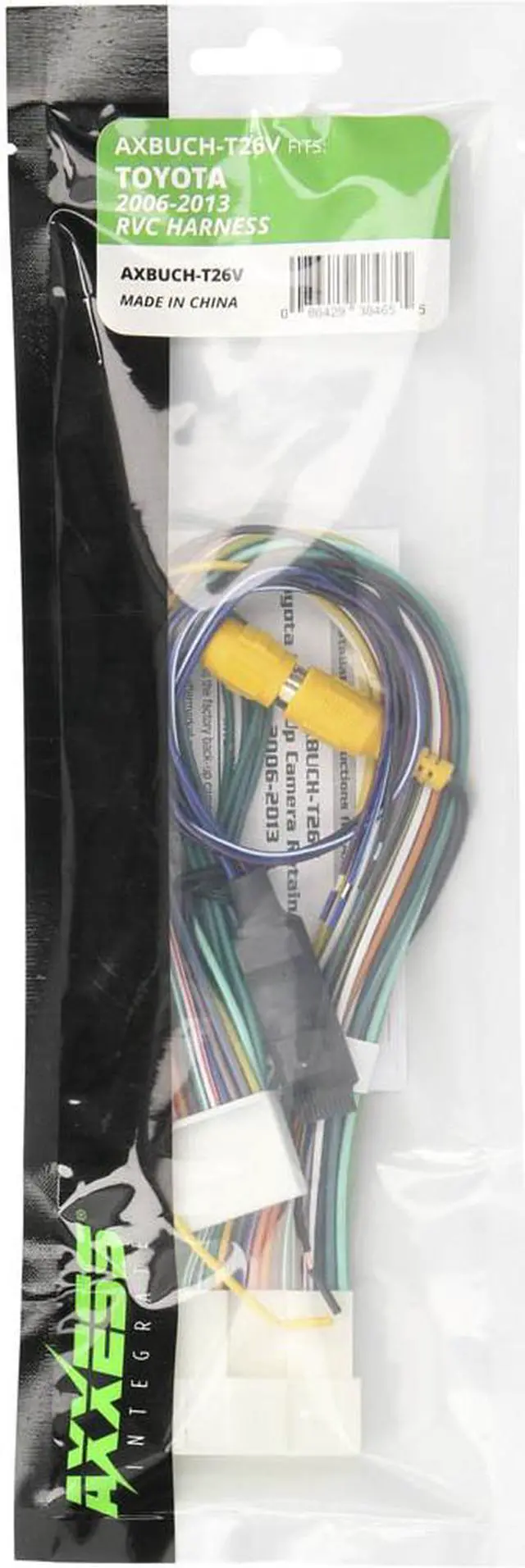 Alt view image 2 of 4 - Axxess AXBUCH-T26V Back-Up Camera Retain/Add-On Toyota 2006-2013