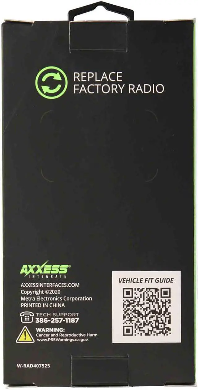 Alt view image 3 of 5 - Axxess AXHN-1 Clock Retention Retains Back-up Camera for Honda 2012-2014