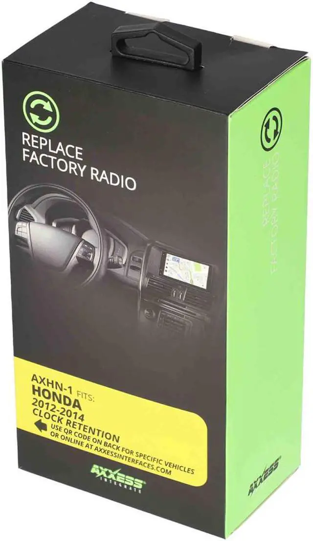 Alt view image 5 of 5 - Axxess AXHN-1 Clock Retention Retains Back-up Camera for Honda 2012-2014