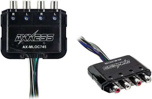 Main image of Axxess AXLOC4M-150 Universal Mini 150 Watt 4 Channel Line Output Converter