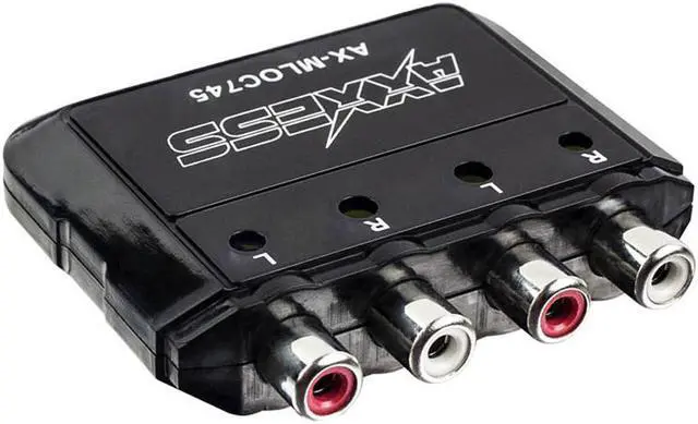 Alt view image 2 of 2 - Axxess AXLOC4M-150 Universal Mini 150 Watt 4 Channel Line Output Converter