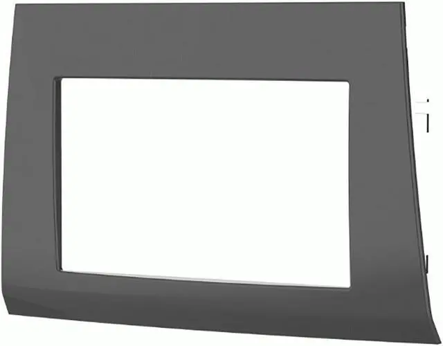 Alt view image 2 of 7 - Metra 95-6556G Double DIN Dash Kit For Select 2006-2007 Jeep Commander Vehicles- Gray