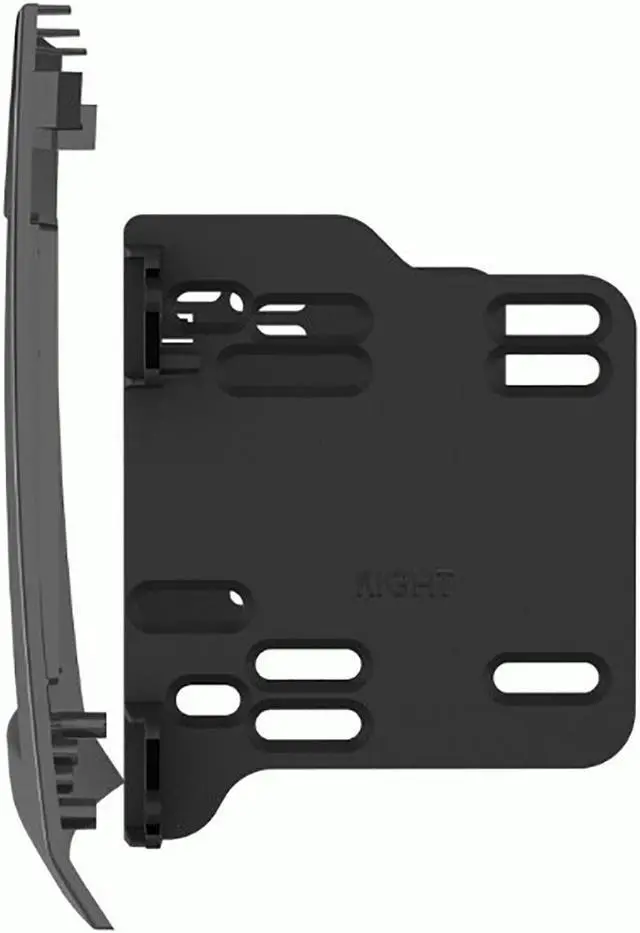 Alt view image 5 of 7 - Metra 95-6556G Double DIN Dash Kit For Select 2006-2007 Jeep Commander Vehicles- Gray