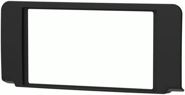 Alt view image 2 of 7 - Metra 95-6557B Double DIN Car Dash Kit For Dodge Dakota 2005-2007 Matte Black