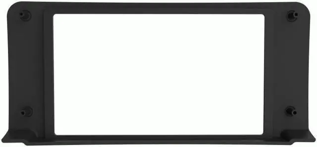 Alt view image 3 of 7 - Metra 95-6557B Double DIN Car Dash Kit For Dodge Dakota 2005-2007 Matte Black