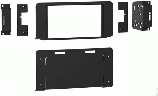 Main image of Metra 95-6557B Double DIN Car Dash Kit For Dodge Dakota 2005-2007 Matte Black