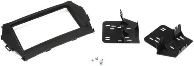 Alt view image 5 of 6 - Metra 95-7354B Double DIN Install Dash Kit for 2013 Hyundai Santa Fe Vehicle