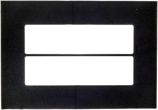 Alt view image 2 of 4 - METRA 99-9999 UNIVERSAL ISO TRIM RING DOUBLE-DIN RADIO INSTALLATION KIT - 999999