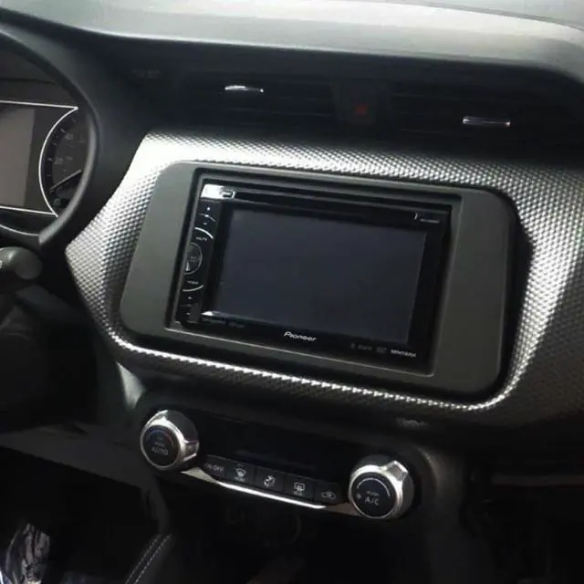 Alt view image 7 of 7 - Metra 95-7636B 2DIN Car Stereo Dash Kit for Select 2018-Up Nissan Kicks Vehicles