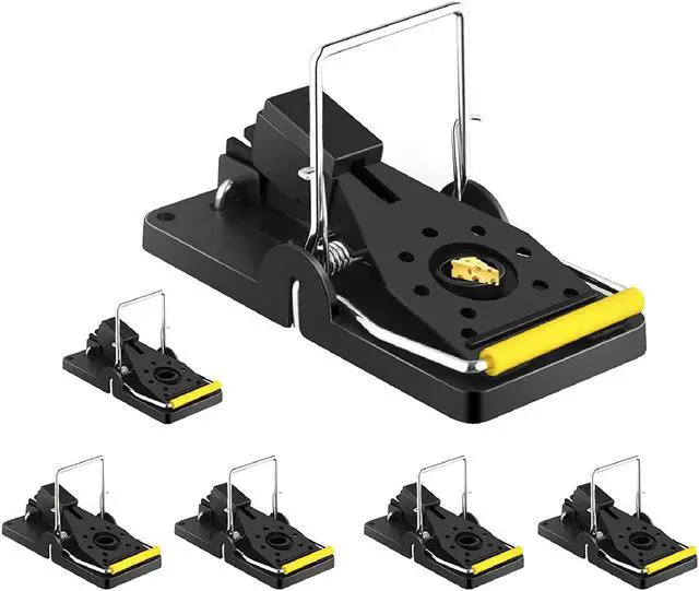 Main image of Mouse/Mice Traps for Indoor Sanitary Safe Reusable Mousetrap Catcher - 6 Pack