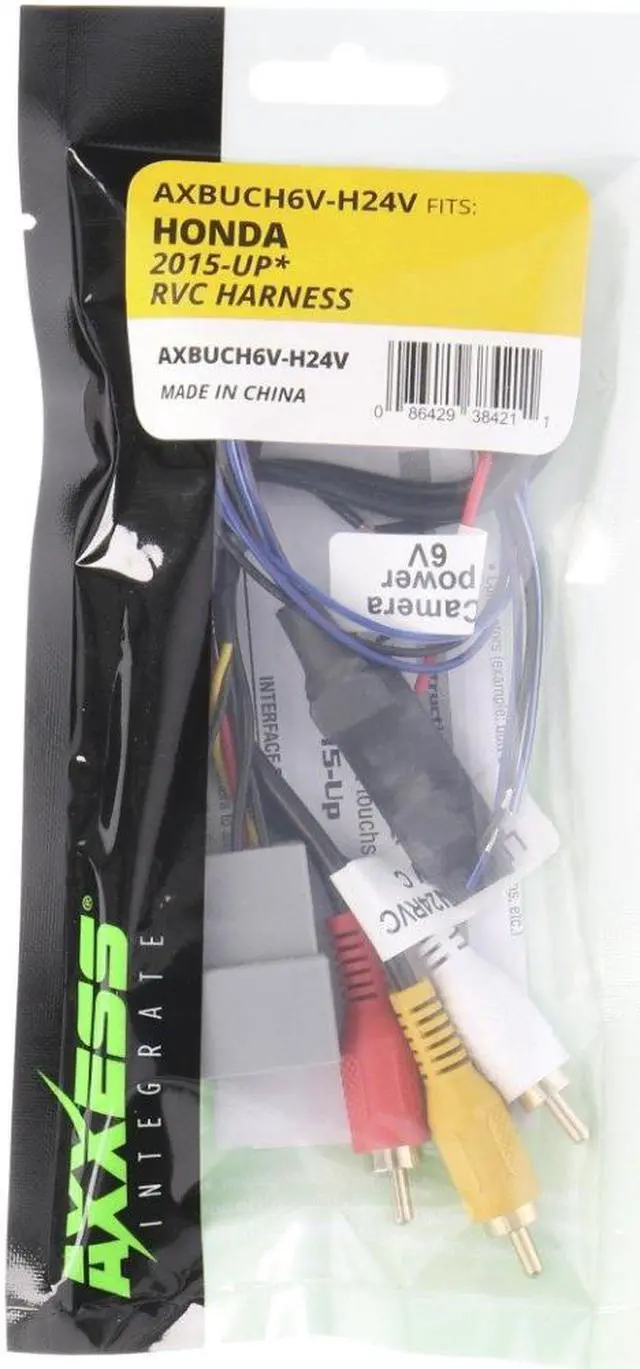 Alt view image 2 of 5 - Axxess AXBUCH6V-H24V Back-Up Rear Camera Retention Harness for 2015-Up Honda Vehicles
