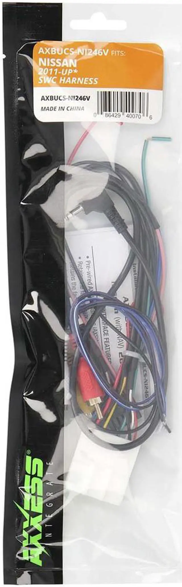 Alt view image 2 of 4 - Axxess AXBUCS-NI246V Back Up Camera Retention Harness w/ SWC for Nissan 2011-Up Vehicles