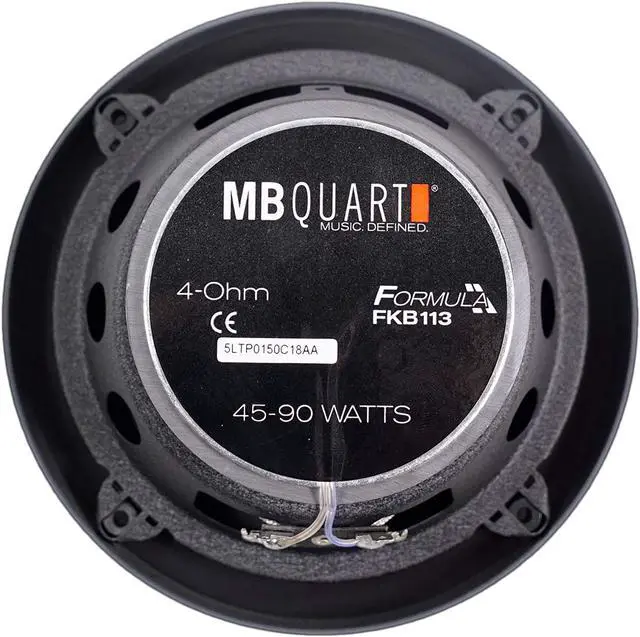 Alt view image 4 of 12 - MB Quart Formula 5.25 inch 2-way coaxial car speakers
