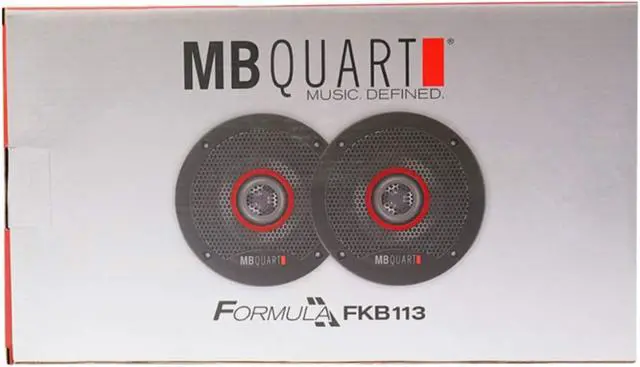 Alt view image 10 of 12 - MB Quart Formula 5.25 inch 2-way coaxial car speakers