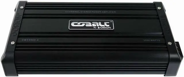 Alt view image 2 of 7 - ORION CBT3500.4 Orion Cobalt 4 Channel Amplifier 3500 Watts Max