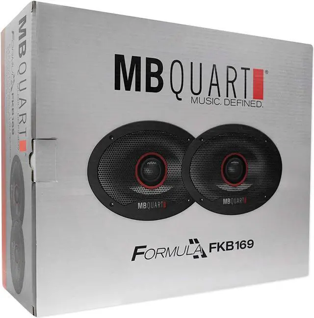 Alt view image 9 of 11 - Maxxsonics MB Quart Formula 6" x 9" 2 Way Coaxial Car Audio Speakers