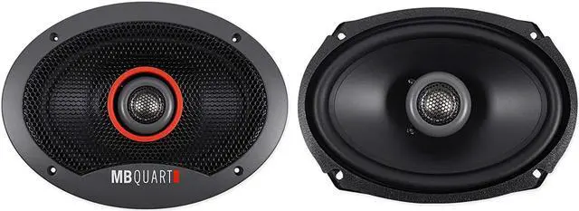 Alt view image 4 of 11 - Maxxsonics MB Quart Formula 6" x 9" 2 Way Coaxial Car Audio Speakers