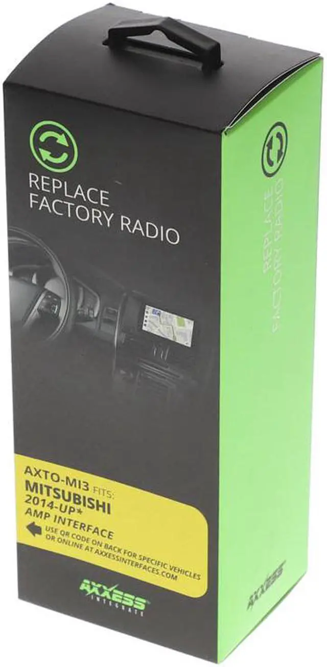 Alt view image 3 of 5 - Axxess AXTO-MI3 Amplifier Data Interface for Mitsubishi 2014-2019 Vehicle
