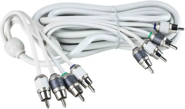 Alt view image 2 of 5 - T-Spec V10R174 RCA v10 Series 4-Channel Audio Cable - 17' (V10R174)