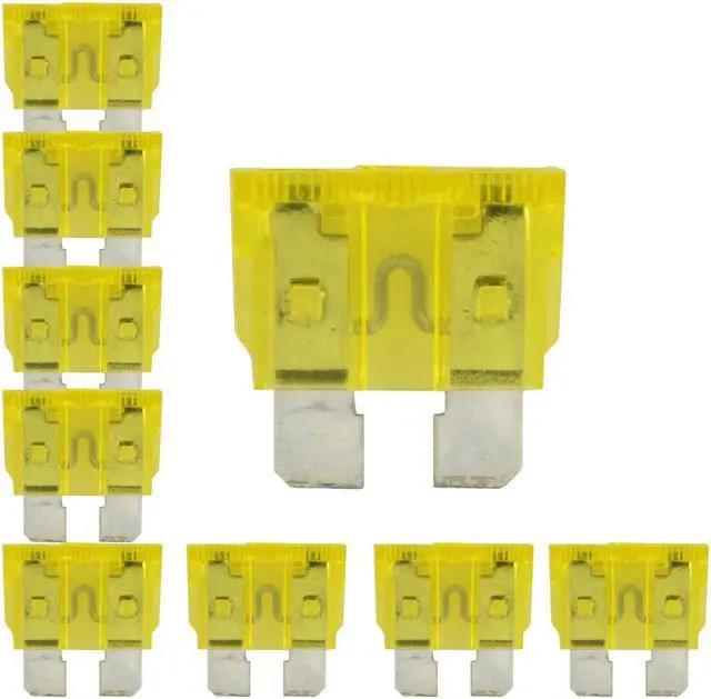 Alt view image 2 of 2 - ATC Blade Style Fuse 20A AMP Automotive Car Truck Fuses Pack of 25