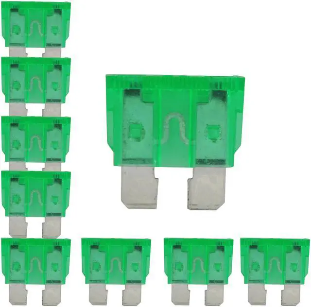 Alt view image 2 of 2 - ATC Blade Style Fuse 30A AMP Automotive Car Truck Fuses Pack of 25