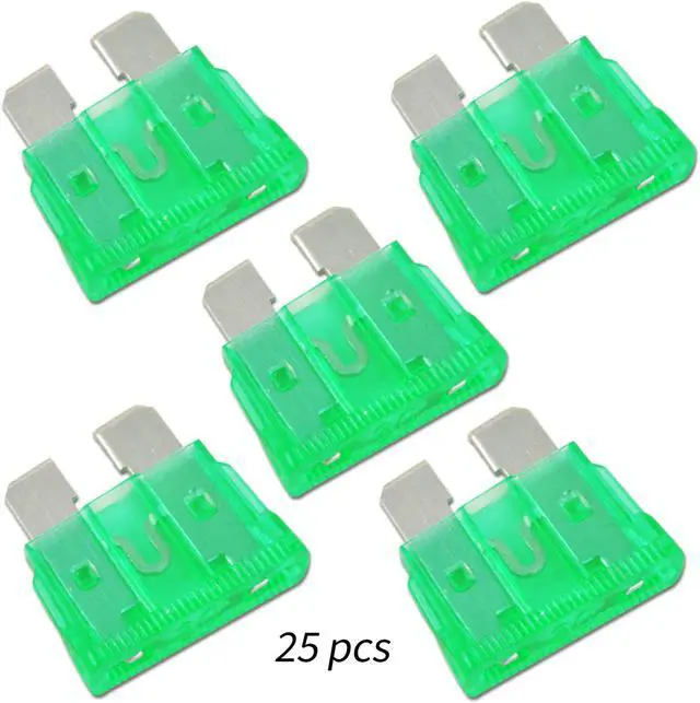 Main image of ATC Blade Style Fuse 30A AMP Automotive Car Truck Fuses Pack of 25