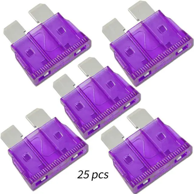 Main image of ATC Blade Style Fuse 3A AMP Automotive Car Truck Fuses Pack of 25