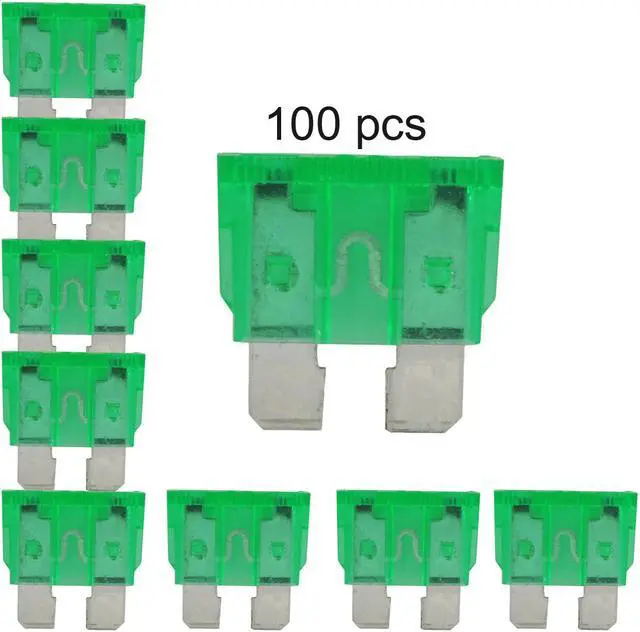 Main image of ATC Blade Style Fuse 30A AMP Automotive Car Truck Fuses Pack of 100