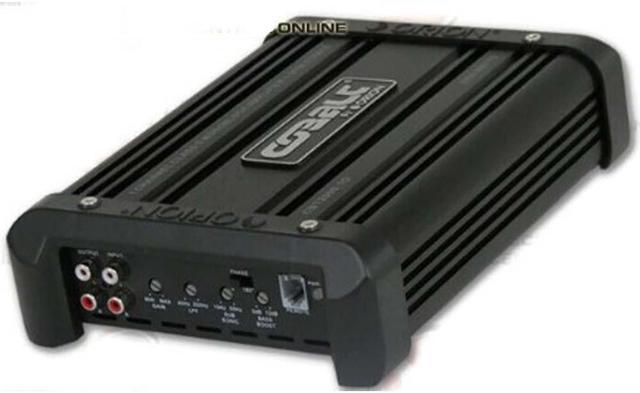 Orion CBT2000.1D Mono Block Class Compact 2000 Watts Car Audio Amplifier