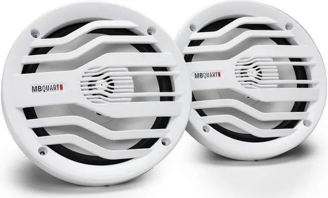 Alt view image 2 of 5 - MB Quart NK2-116W 6.5" Nautic Series 2-Way Coaxial Marine Speakers 240W Max 120W RMS (2x Pairs)