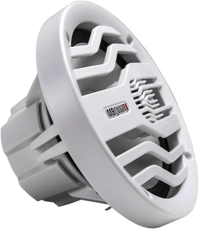 Alt view image 5 of 6 - MB Quart GMR-LCD 3.5" LCD Marine Multimedia Receiver & NK2-116W 6.5" 2-Way Coaxial Marine Speakers