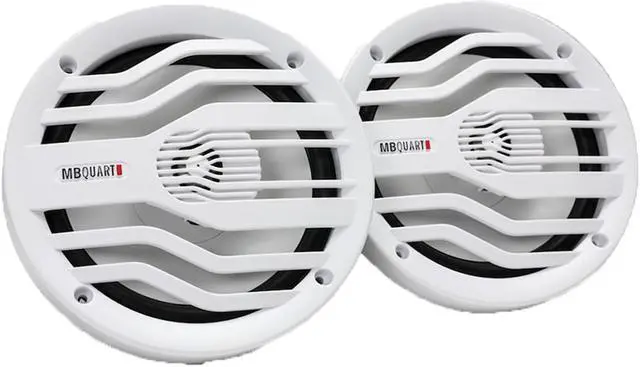 Alt view image 5 of 7 - Planet Audio PGR35B Marine Stereo & MB Quart NK2-116W 6.5" 2-Way Coaxial Marine Speakers