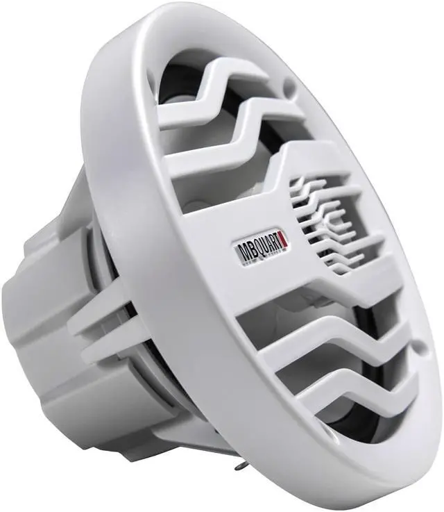 Alt view image 6 of 7 - Planet Audio PGR35B Marine Stereo & MB Quart NK2-116W 6.5" 2-Way Coaxial Marine Speakers
