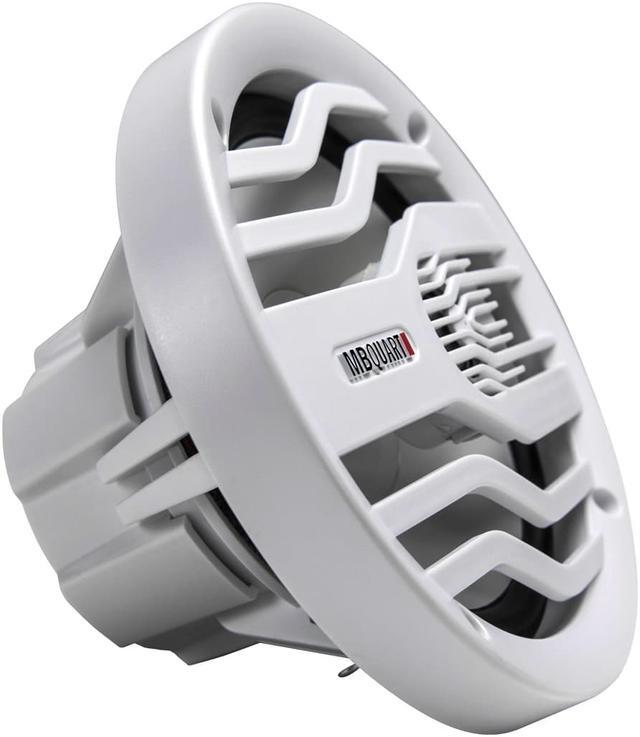 Alt view image 6 of 7 - MB Quart GMR-LED Multimedia Source Unit & NK2-116W 6.5" 2-Way Coaxial Marine Speakers (2 Pair)