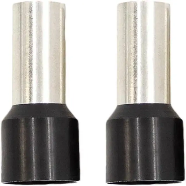 Alt view image 3 of 4 - Install Bay FRL10BK 1/0GA Ferrules Black Barrel - 50 per bag